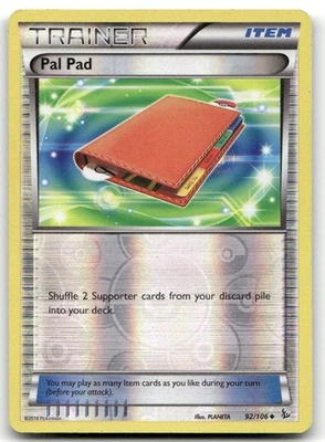 Pal Pad 92/106 - Flashfire - Pokemon Card - MP - Image 1 of 2