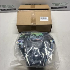 FewFuss Dirt Bike LED Head CW XCFW Black Skull (MZ-130)