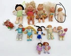 LOT (13) Vintage 1970s 80s 90s Cabbage Patch Kids Mini Figure 2-4" PVC Figurines