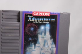 Disney Adventures in the Magic Kingdom Nintendo NES 1990 w Manual