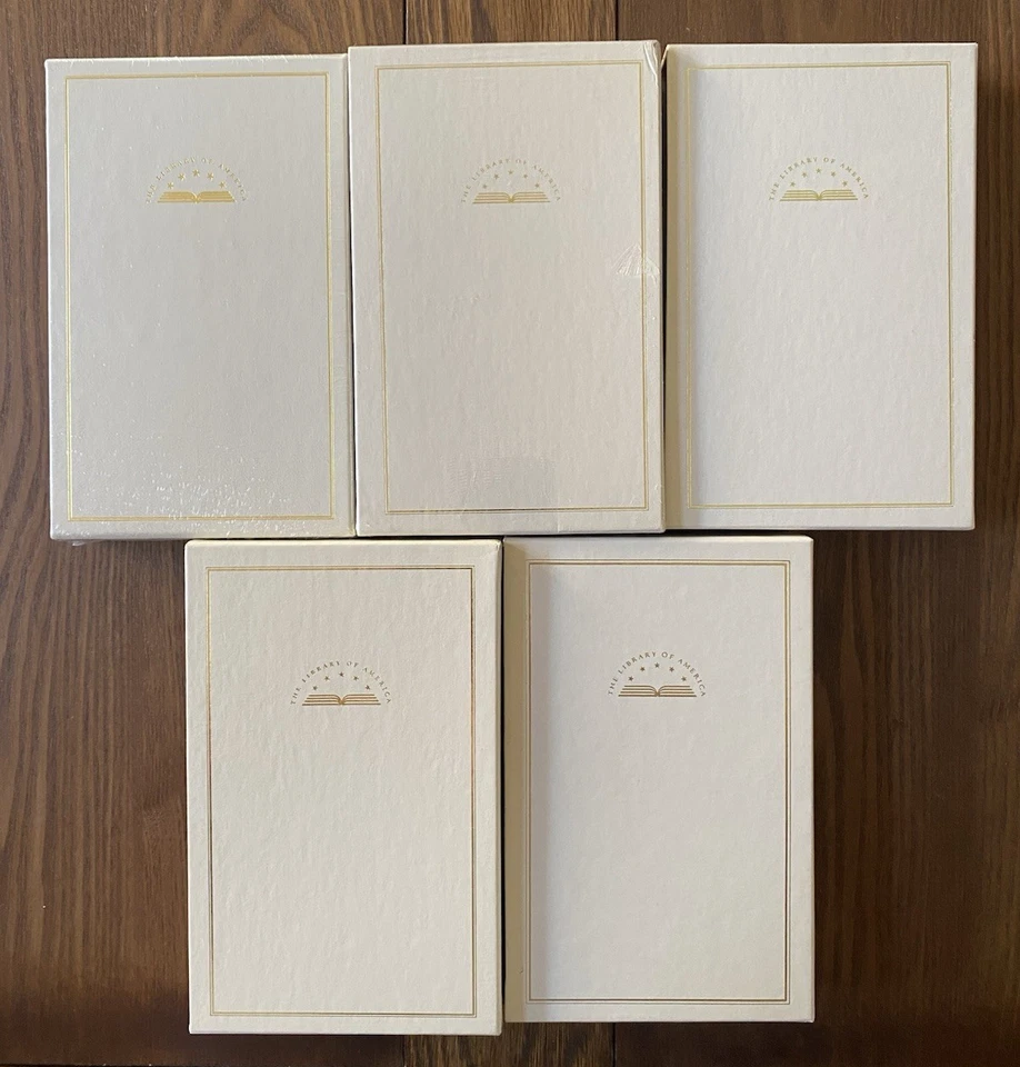 Edith Wharton 5 Volumes The Library of America Foto 2 de 4