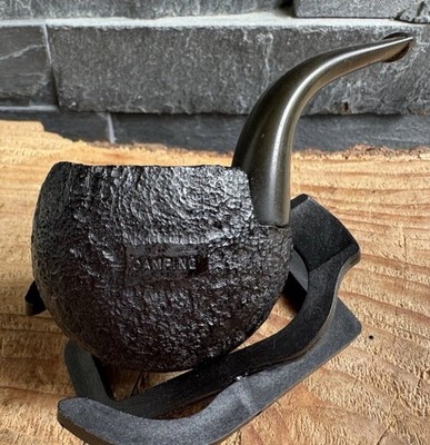 pfeife rauchen pocket pipe marke camping, Italien briar vintage