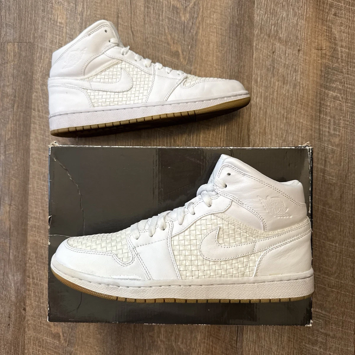 NIKE (ナイキ) AIR JORDAN 1 RETRO PREMIER WOVEN (353899-101 AIR 
