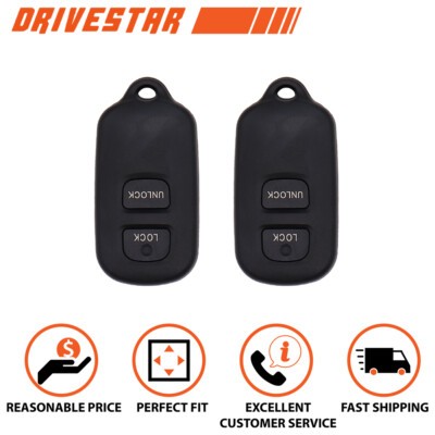 2x Replacement Keyless Entry Remote Control Key Fob HYQ12BAN For Toyota
