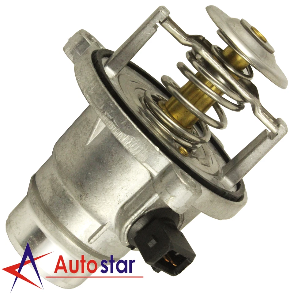 Conjunto de carcasa de termostato para BMW 545i 550i 645i 650i 745 750 E65 E66 X5 X6 Foto 2 de 4