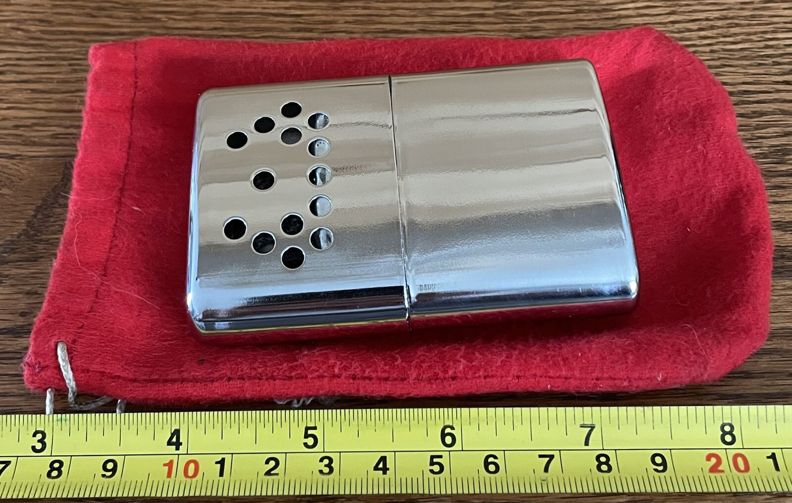 Vintage Orbex Jon-E Self Starting Hand Warmer Made in USA W Bag Refillable