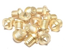 Stainless Steel Track and Cross Country Spikes 1/8" Gold 14x