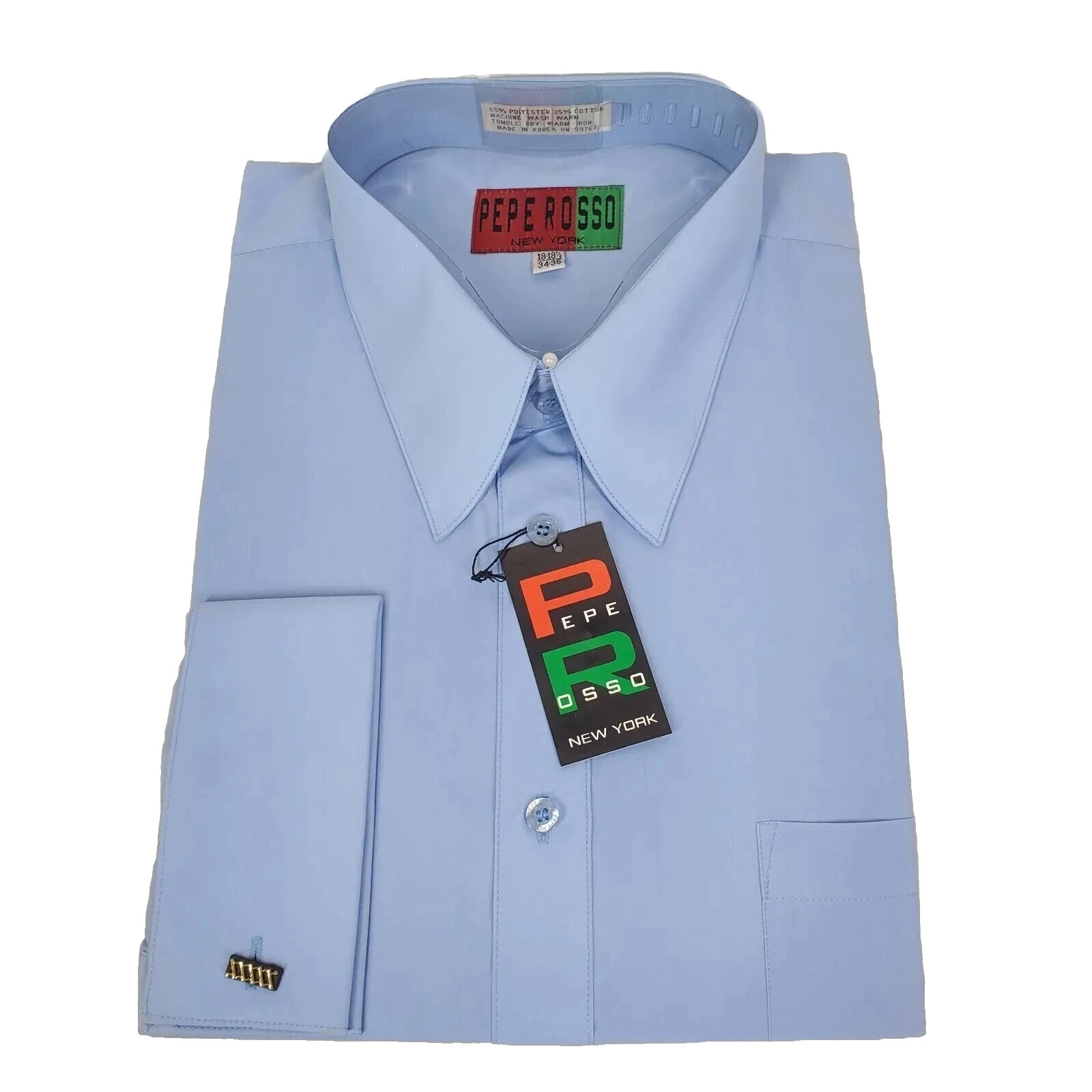 Polyester Formal Dress Shirts for Men