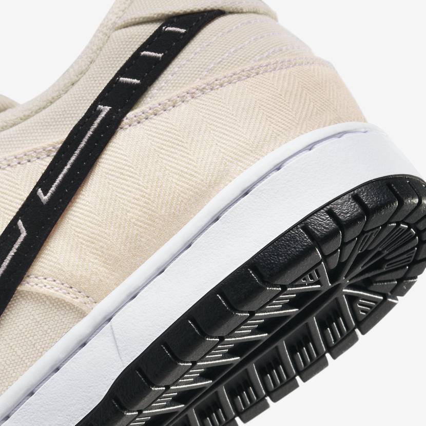 Nike SB Dunk Low Pro QS Albino & Preto Fossil FD2627-200 Men's