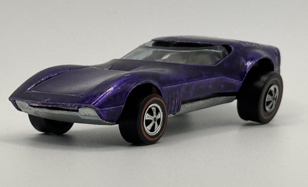 Vintage 1968 Mattel Hot Wheels Redline Torero— Purple