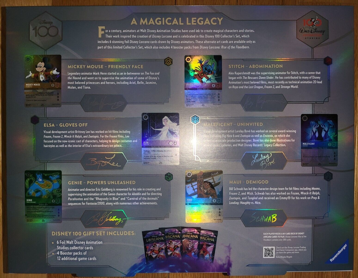 Disney Lorcana 100 Collector's Edition Gift Set Rise of the