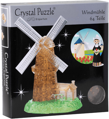 HCM Kinzel Crystal Puzzle, Windmühle 3 D-Puzzle