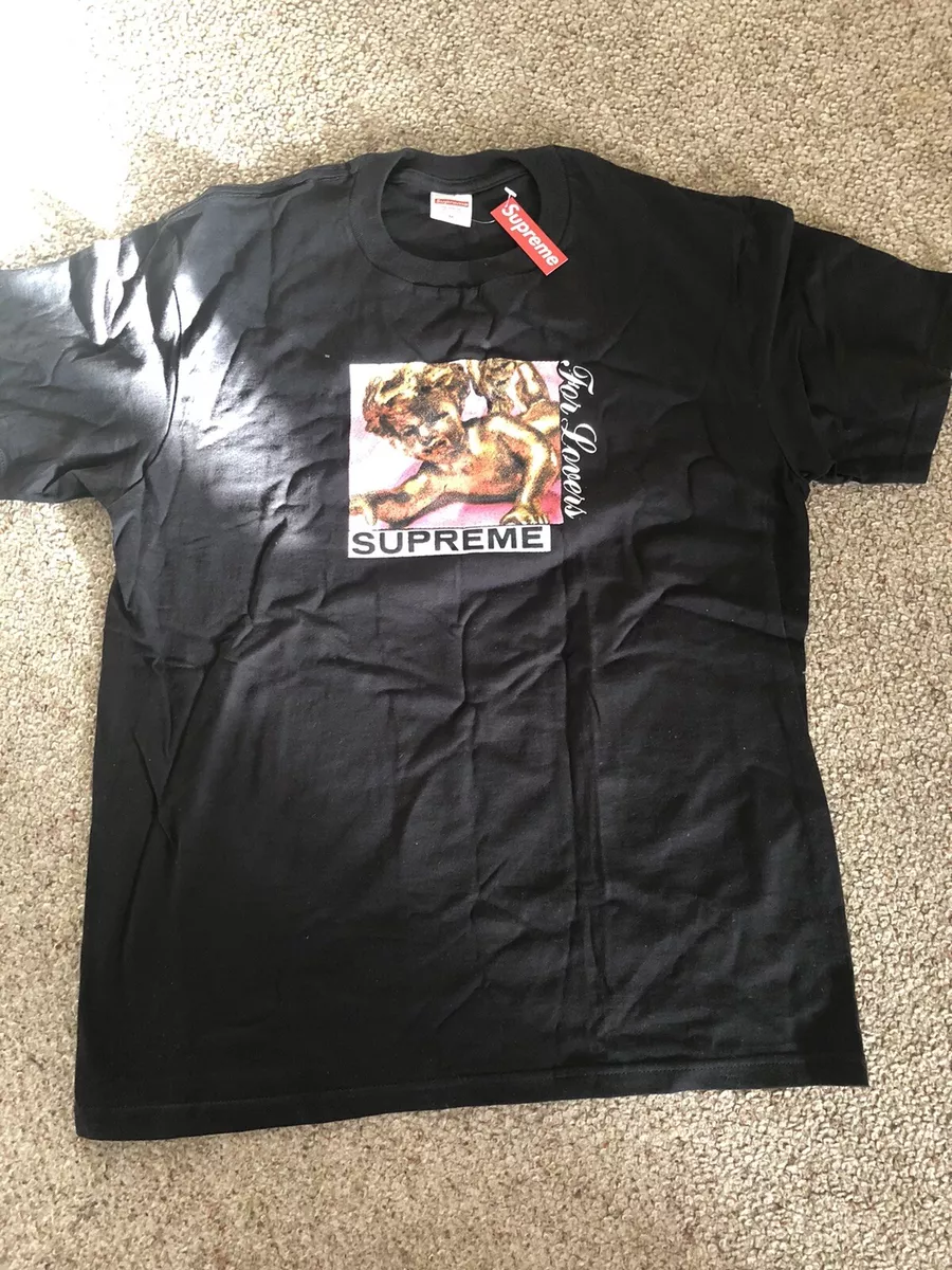 Supreme Lovers Tee Black Medium M FW20 eBay