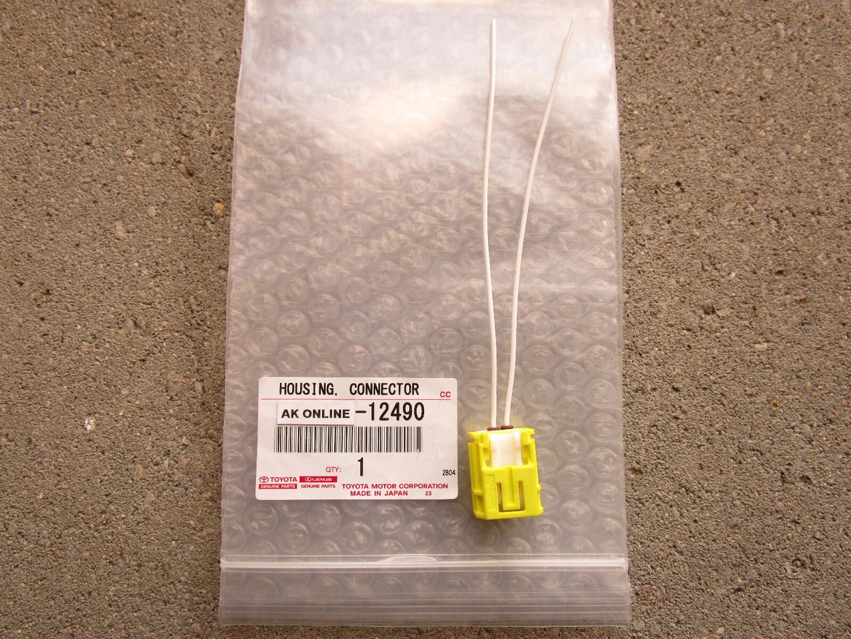 TOYOTA 2 PIN FRONT CRASH SENSOR PIGTAIL WIRE CONNECTOR OEM NEW | eBay