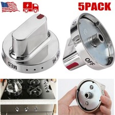 5 Pack DG64-00472A, DG64-00347A For Samsung Range Dial Knob AP5949480 PS10058981