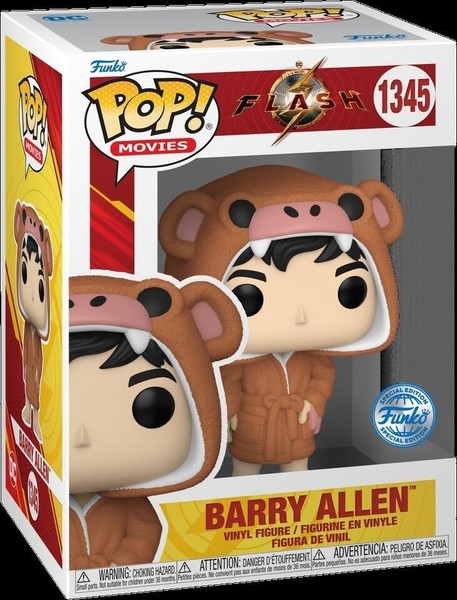 The Flash Barry Allen (Unmasked) Pop Movies #1345 Vinyl Figure Funko-image