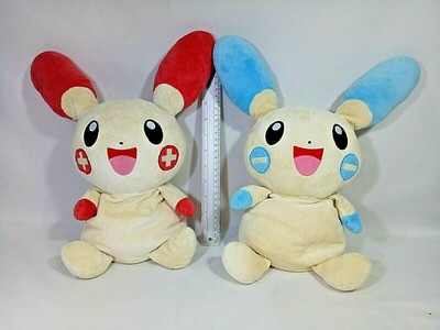 plusle and minun plush