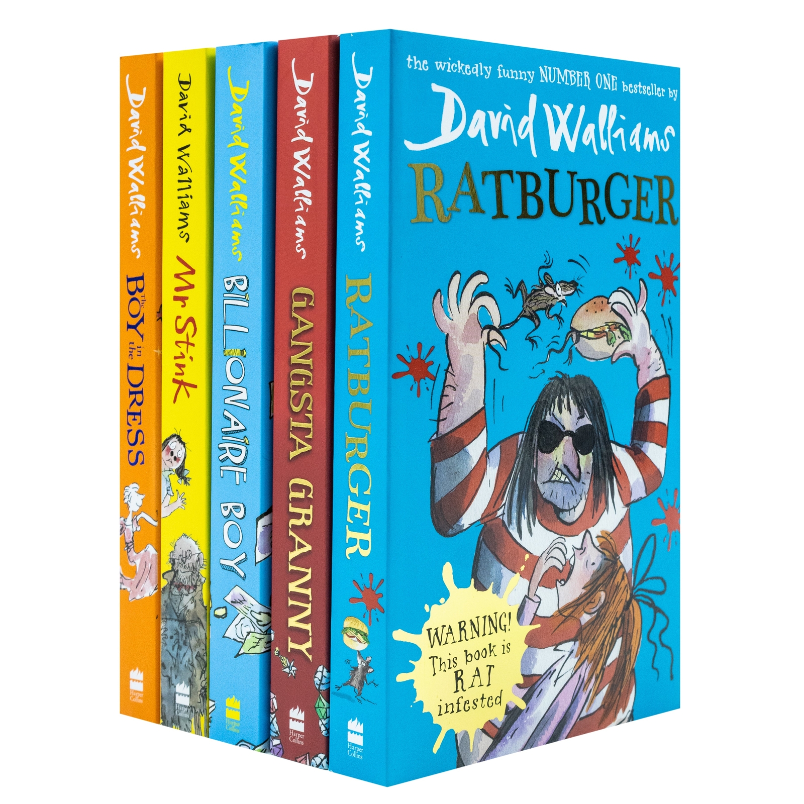 The World Of David Walliams Collection - 5 Paperback Books for  | David Walliams