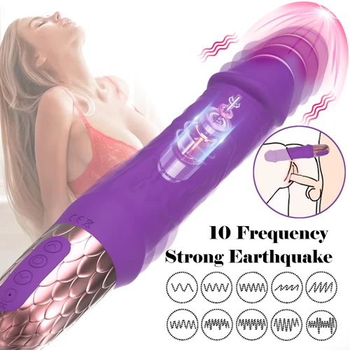 Rabbit Big Huge Large Vibrator G-Spot Dildo Adult Sex Toys For Women Realistic - Picture 8 of 13