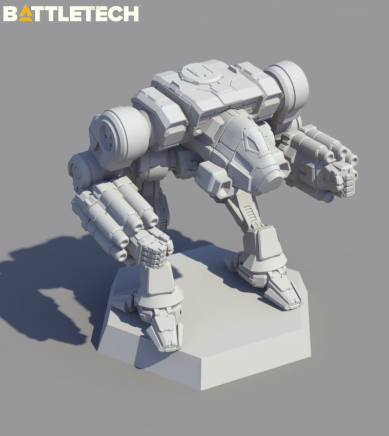 Battletech Nova Omni Mech Alpha Strike Clan Invasion Catalyst Labs Kickstarter 3590₽