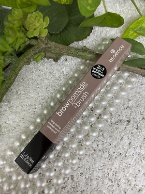 essence Brow Pomade + Brush Wasserfeste Pomade mit Pinsel 02 Ash Blonde 1,2g neu