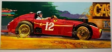 Original Art 1956 Ferrari Driver Eugenio Castellottii Enzo "Ferrari" Movie
