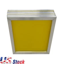 6pcs 23" x 31" Aluminum Silk Screen Frame 230 Yellow Mesh LOCAL PICKUP