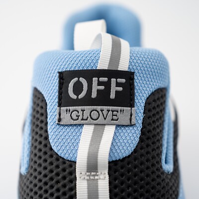 size 9 us 42 eu Off-White Glove Slip On Blue Black White  display picture 2