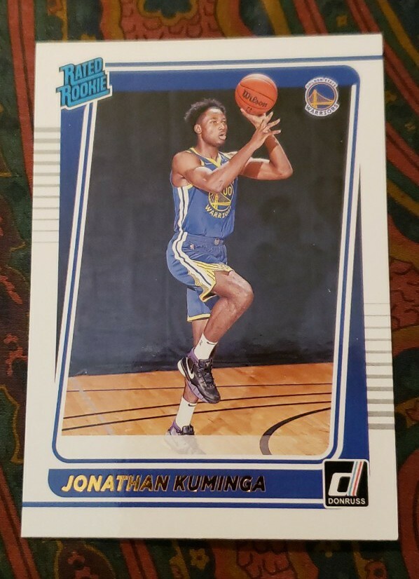 JONATHAN KUMINGA 2021-22 Donruss Basketball Rated Rookie RC #240 WARRIORS