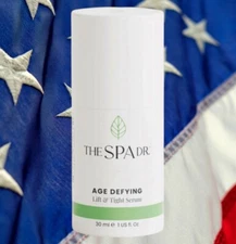 THE SPA DR Age Defying Lift & Tight Serum 1oz Firms Fine Lines - 1 Month Supply!
