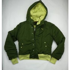 boy's PUMA winter coat, size: small, hooded and full zip