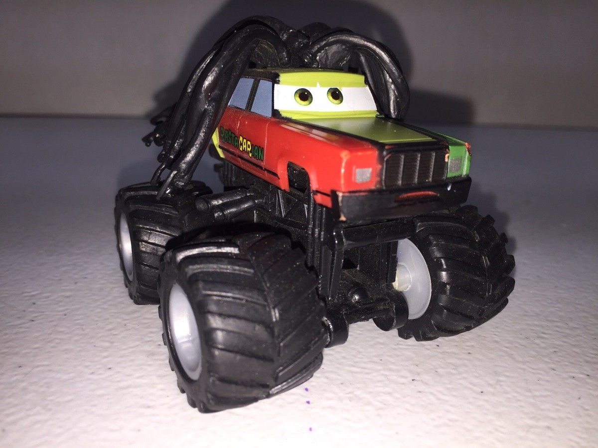DISNEY PIXAR CARS TOON RASTA CARIAN DELUXE MONSTER TRUCK DIE-CAST