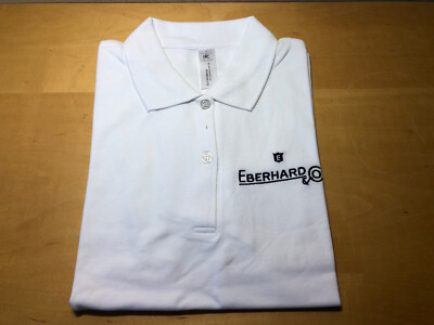 Neu - Eberhard & Co - Polo für Women - Größe L - White Weiß
