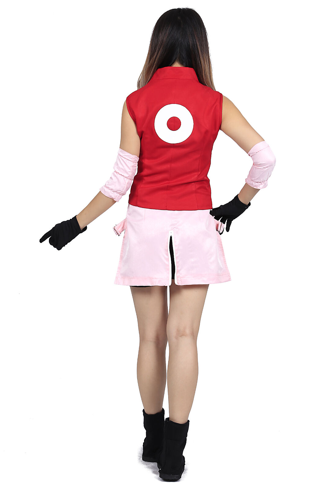 Naruto Haruno Sakura Ninja Dresses Set Cosplay Costume – Cosplay Clans