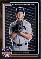 Matthew Wyatt 2022 Panini Stars & Stripes Longevity Card #42