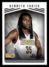2016-17 Panini Studio Kenneth Faried #130 SE