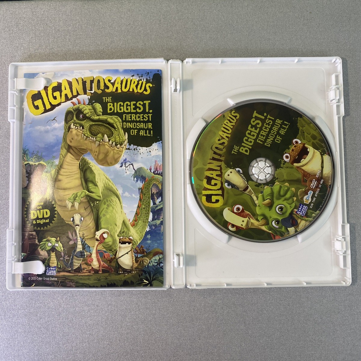 Gigantosaurus: The Biggest, Fiercest Dinosaur of All! (DVD, 2020