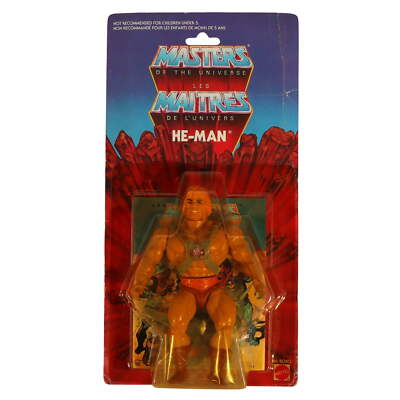 MotU / Masters of the Universe - He-Man - Kanada / Takara Sticker 8 Back MOC