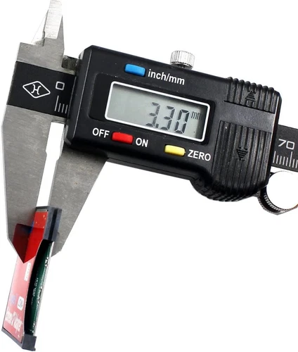 ChenYang SD SDHC SDXC to CF Type I Compact Flash Memory Card Adapter Red - Image 2 of 4