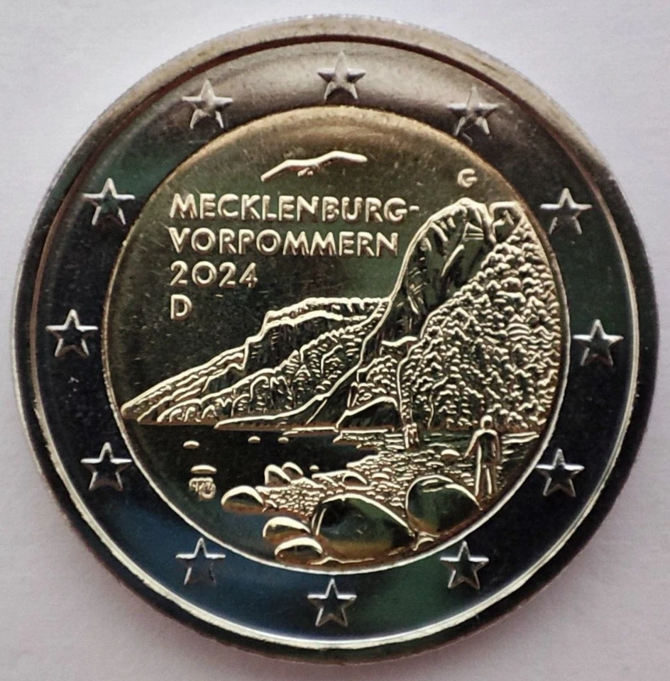 Germany 2 euro coin 2024 "Mecklenburg - Western Pomerania" UNC - Image 4 of 4