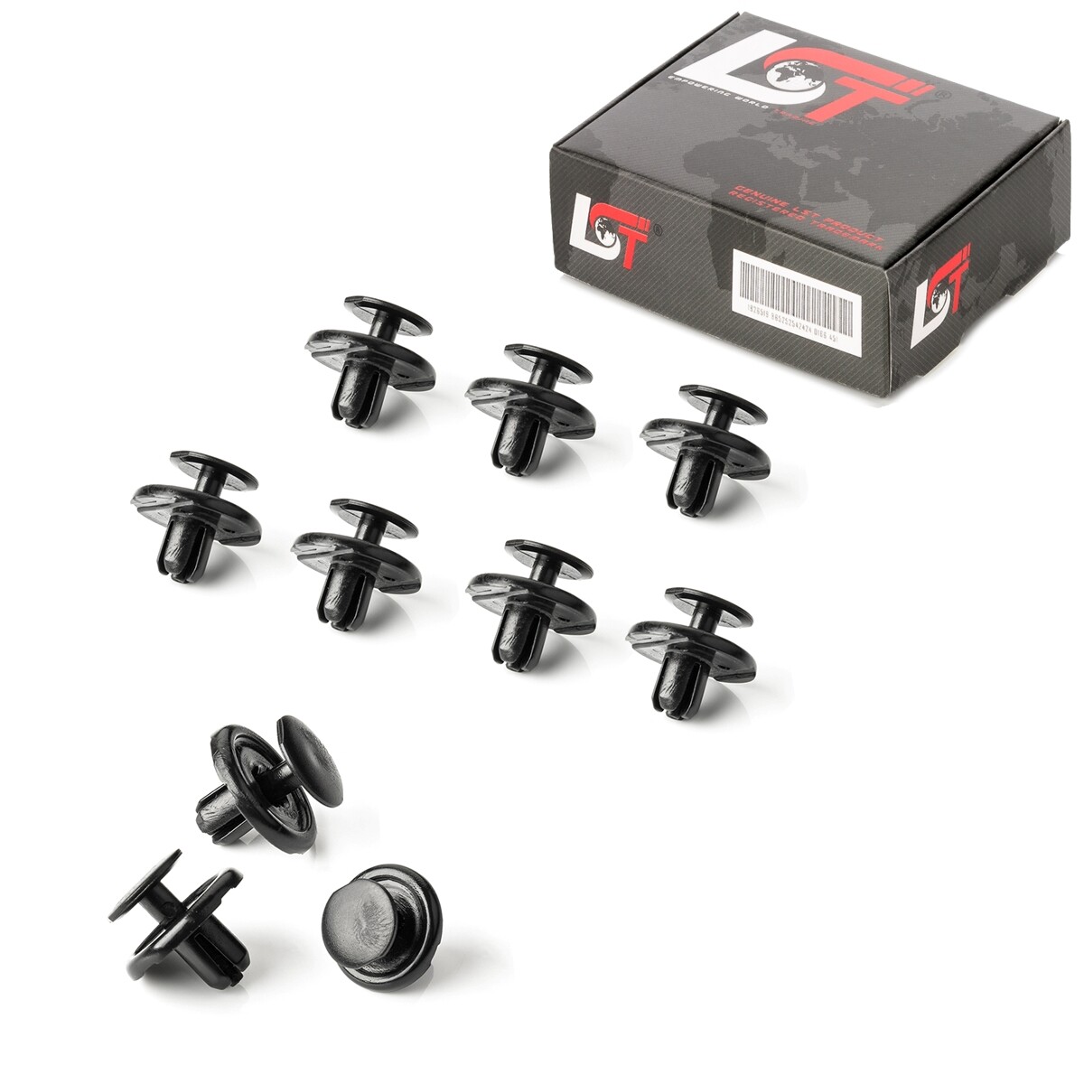10x Door Panel Fastening Clips Front Expansion Rivet for Toyota Urban Cruiser