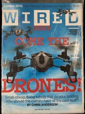 WIRED Magazine July 2012 Hello Skynet Drones Olympic Athletes