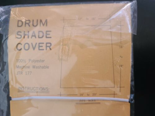 NEW SEALED Empire Polyester Drum Lamp Shade Cover JTR 177 - Picture 2 of 7