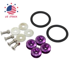 UNIVERSAL JDMSPEED FOR CNC BILLET BUMPER TRUNK BUMPER QUICK RELEASE FASTENER KIT