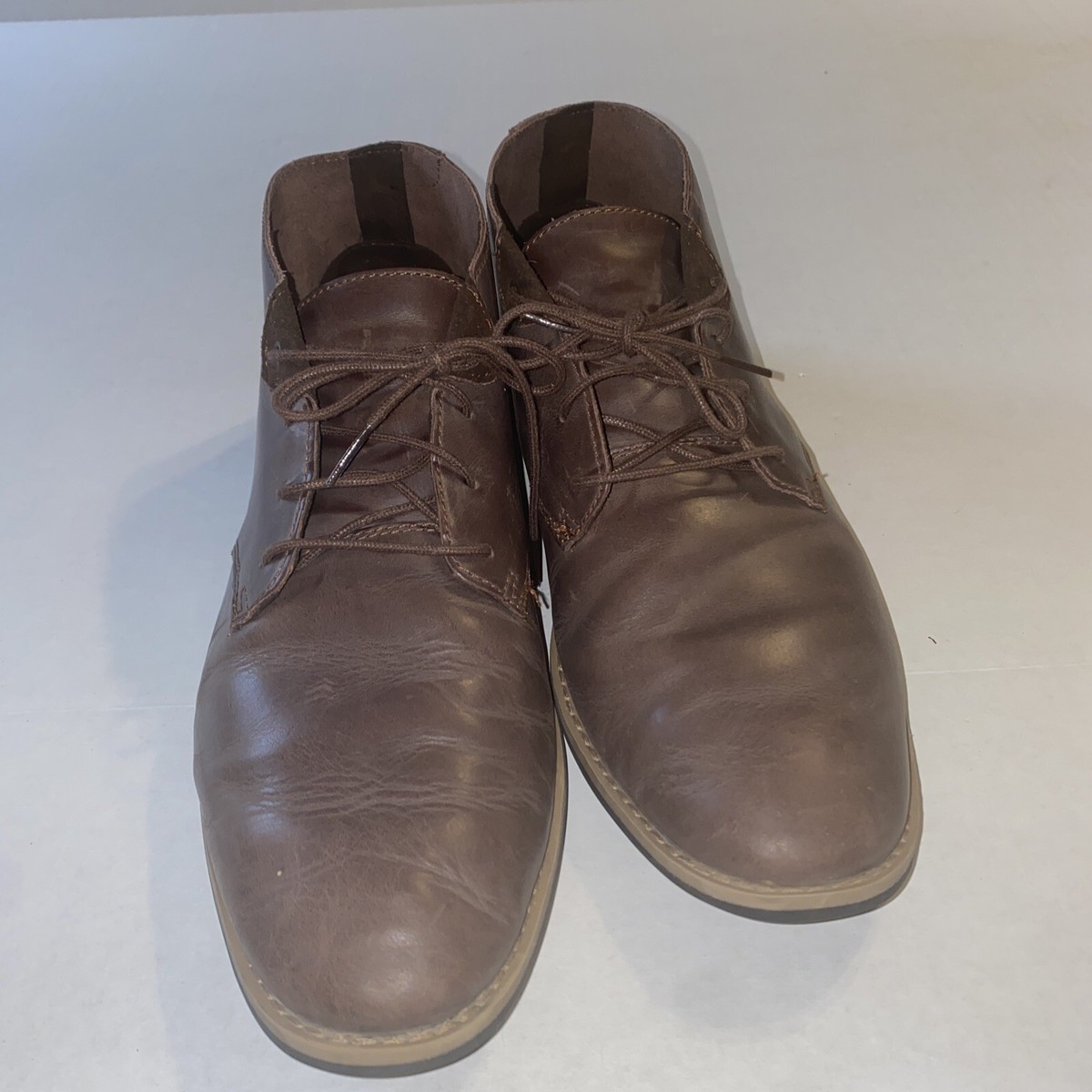TIMBERLAND Mens REVENIA ORTHOLITE Plain Toe Leather Chukka  display picture 2