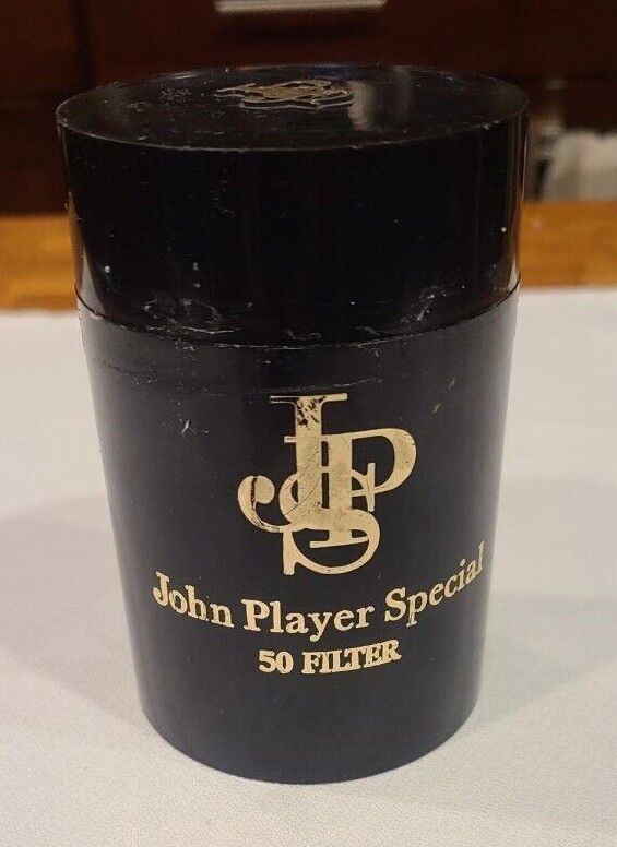 John Player Special Plastic Cigarette Cylinder/collectible 