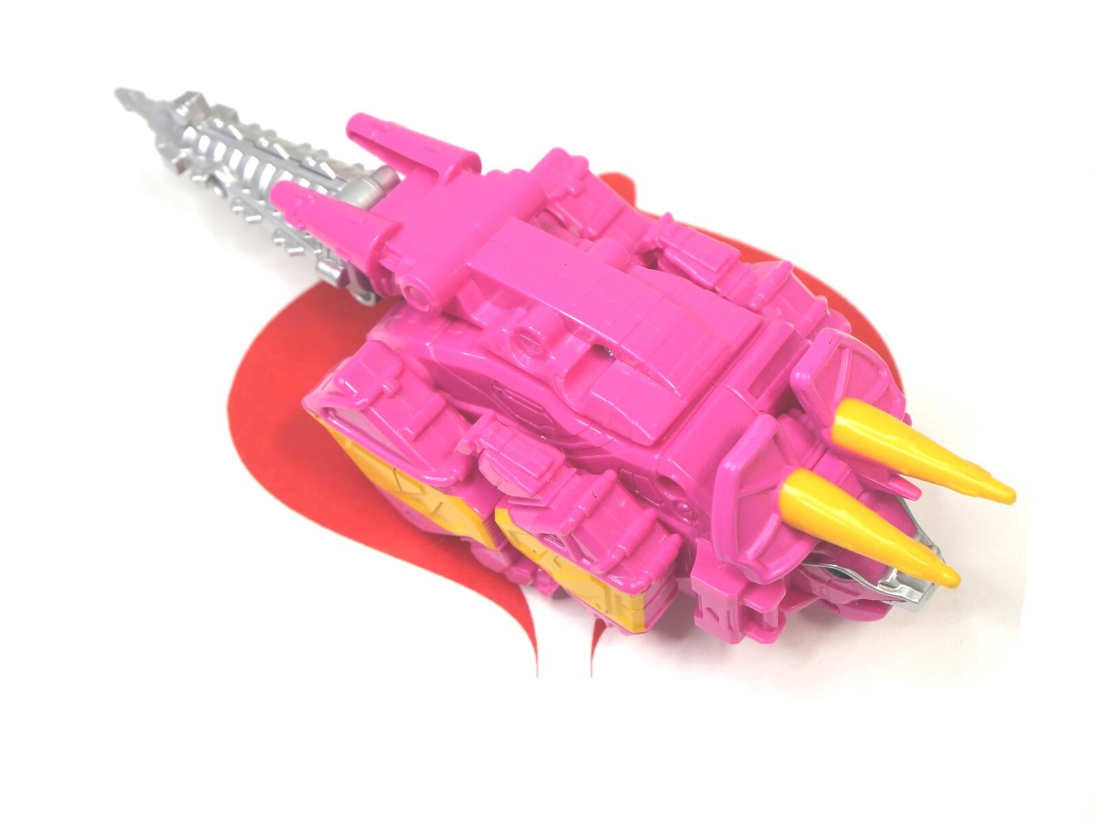 Power Rangers Dino Charge Megazord TriCeratops Pink Zord Bandai | eBay