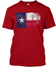 Texas Red Remember Everyone Deployed Red T-Shirt Made in the USA Size S to 5XL