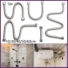 G1/2" Stainless Steel Shower Hose Long Bathroom Shower Water Hose Extension