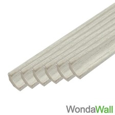 Laminate Floor Scotia Beading Waterproof 2.4m Length 10 Pack Edging - 30 Colours